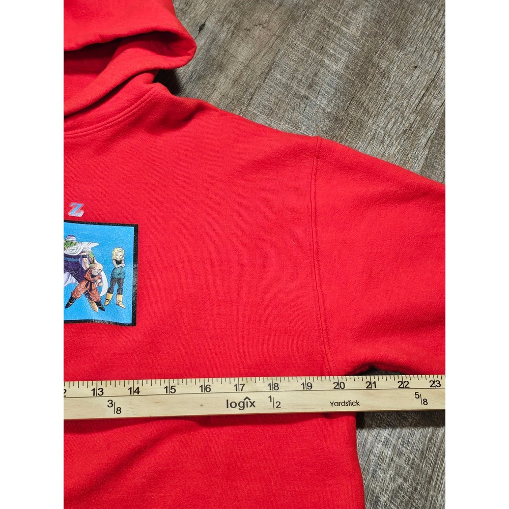Primitive x Dragon Ball Z Mens Red Hoodie Z Fighters Graphic Sweatshirt Medium - Picture 6 of 7